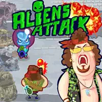 aliens_attack ហ្គេម