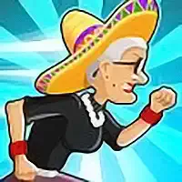 Angry Gran Run Meksiko tangkapan layar permainan