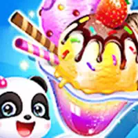 Animal Ice Cream Shop - Préparez Des Desserts Glacés Sucrés capture d'écran du jeu