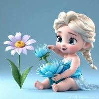 Cura Dei Fiori Di Baby Elsa