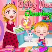 Bébé Hazel : Temps De Nettoyage
