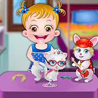 Baby Hazel Pet Party captură de ecran a jocului