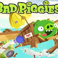 Bad Piggies Shooter Game екранна снимка на играта