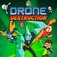 ben_10_drone_destruction Ойындар