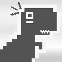Course De Dinosaures Chromés capture d'écran du jeu