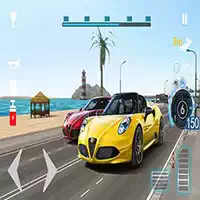 Jogo De Corrida De Carros Da Cidade captura de tela do jogo