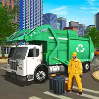 City Cleaner 3D Tractor Simulator στιγμιότυπο οθόνης παιχνιδιού