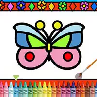 Colorier Et Décorer Des Papillons capture d'écran du jeu