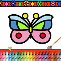 color_and_decorate_butterflies بازی ها