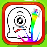 Coloring Book ຄອບຄົວມະນຸດຕ່າງດາວ