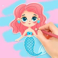 coloring_book_enjoying_mermaid Oyunlar