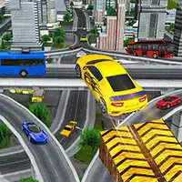 क्रेजी कार इम्पॉसिबल स्टंट चैलेंज गेम खेल का स्क्रीनशॉट