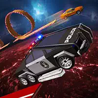 Cyber Truck Car Stunt Симулятор Вождения скриншот игры