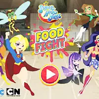 Dc Süper Kahraman Kızlar: Yemek Dövüş Oyunu