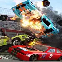 Demolition Derby Car Games 2020 скрыншот гульні