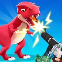 Tirador De Dinosaurios Pro captura de pantalla del juego