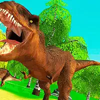 Dinosaurier-Jagd-Dino-Angriff 3D