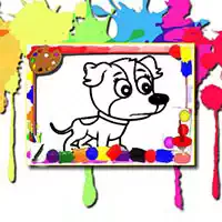 Dogs Coloring Book ພາບຫນ້າຈໍເກມ