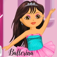 dora_ballerina_dressup Խաղեր