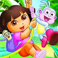 Dora Explore Le Puzzle capture d'écran du jeu