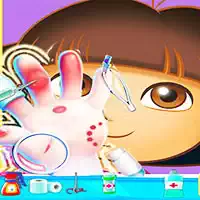 dora_hand_doctor_fun_games_for_girls_online بازی ها