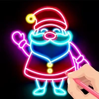 draw_glow_christmas ເກມ