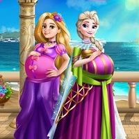 elsa_and_rapunzel_pregnant_bffs гульні