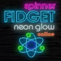 Fidget Spinner Neon Glow Online oyun ekran görüntüsü