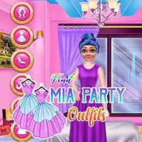 Keresse Meg A Mia Party Outfiteket játék képernyőképe