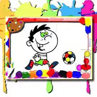 Temps De Coloriage De Football