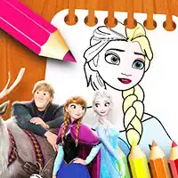 Livre De Coloriage La Reine Des Neiges Ii capture d'écran du jeu