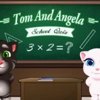 game_tom_and_angela_school_quiz গেমস