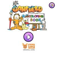 Libro Para Colorear Garfield