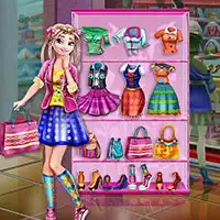 Mädchenhaftes Einkaufszentrum Spiel-Screenshot