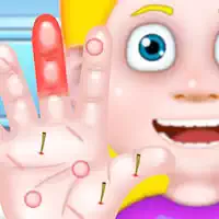 बच्चों के लिए हाथ चिकित्सक खेल का स्क्रीनशॉट