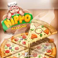Hippo Pizza Oshpazi o'yin skrinshoti