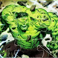 Hulk-Superhelden-Puzzle