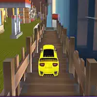 تحدي قيادة السيارة على المسار المستحيل لقطة شاشة اللعبة