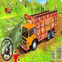 Transportador De Camiones De Carga Indio captura de pantalla del juego