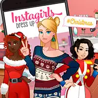 instagirls_christmas_dress_up بازی ها