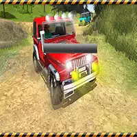 Jeep Stunt Kørespil skærmbillede af spillet