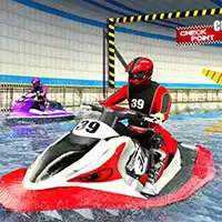 Jet Sky Water Boot Racing Game