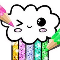 kawaii_coloring_book_glitter Igre