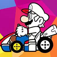 mario_driving_coloring_book гульні