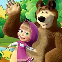 masha_and_the_bear_hidden_stars Ойындар