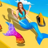 mermaid_tail_run_3d গেমস