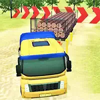 Сучасне Водіння Вантажівки В Гору скріншот гри