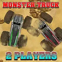 Monster Truck-Spel Voor 2 Spelers schermafbeelding van het spel