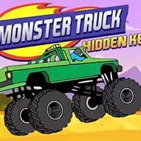 Monster Truck Hidden Keys game screenshot