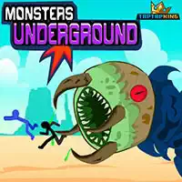 Monstro Subterrâneo captura de tela do jogo
